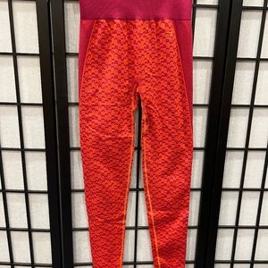 Gymshark Small WTFlex seamless high waisted Leggings - Pink (Red)